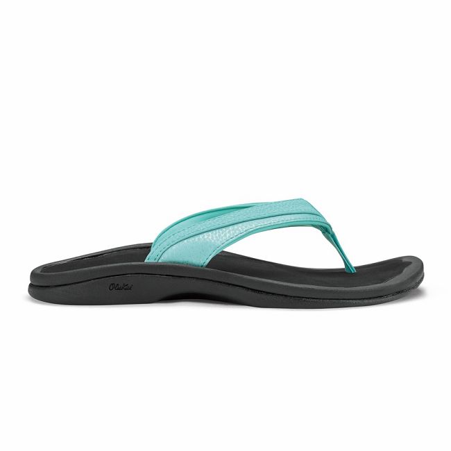 Sandalias Olukai ‘Ohana - Chanclas Mujer Turquesa 20109-567